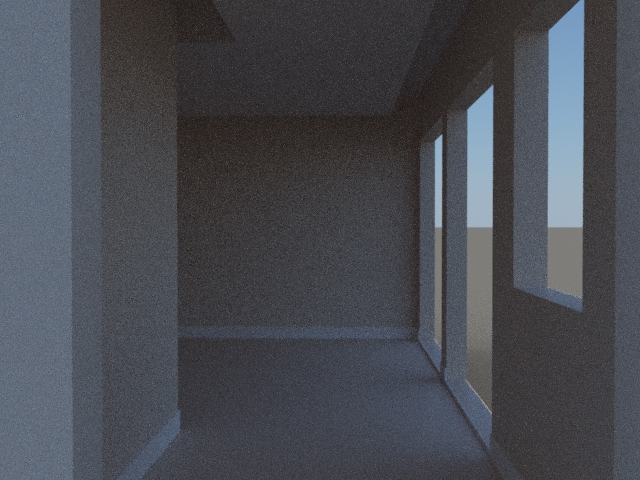 Ajout d'un ciel - Eclairage par défaut